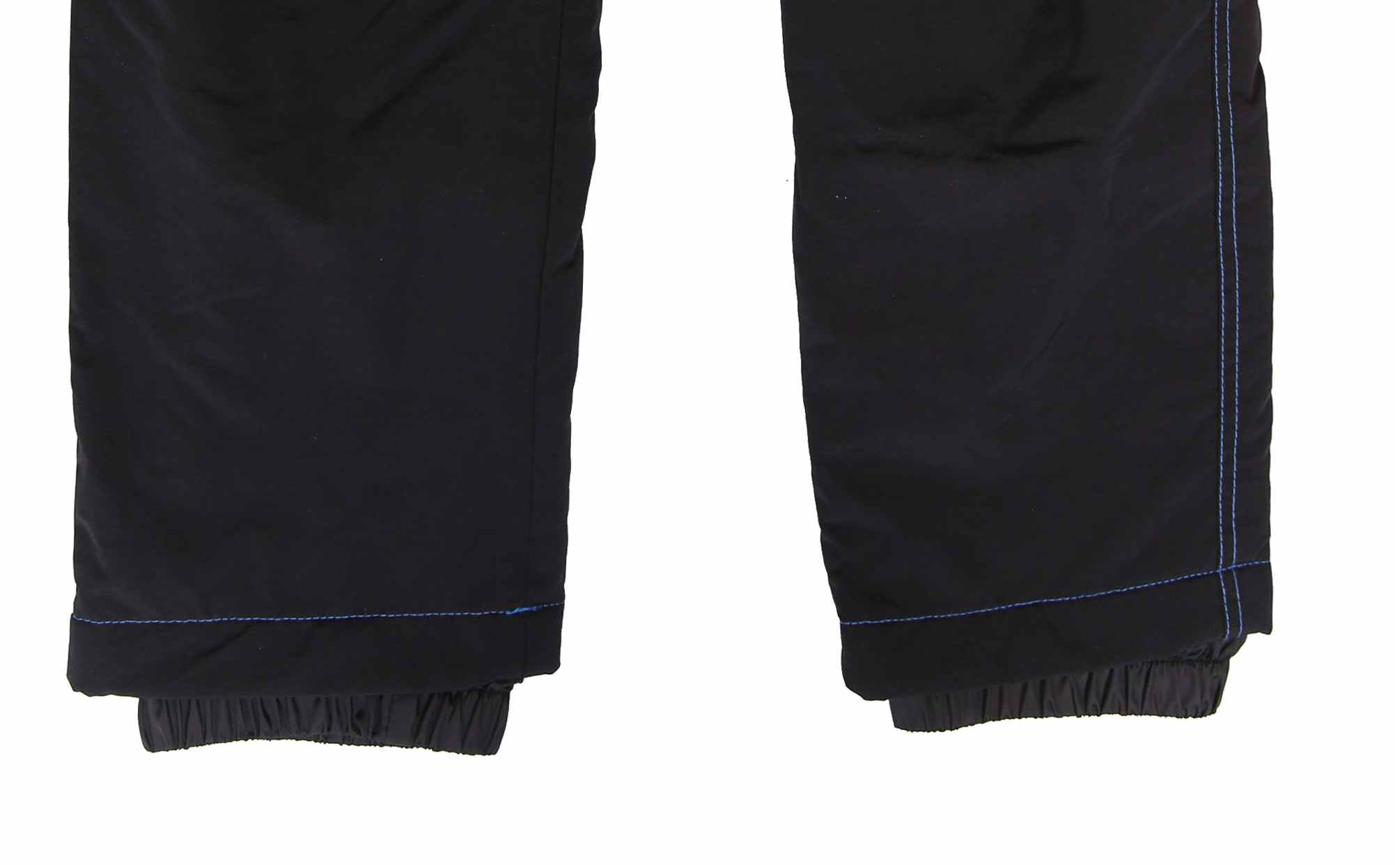 Dětské vyfleecované šusťáky Wolf B2174 černé s modrou