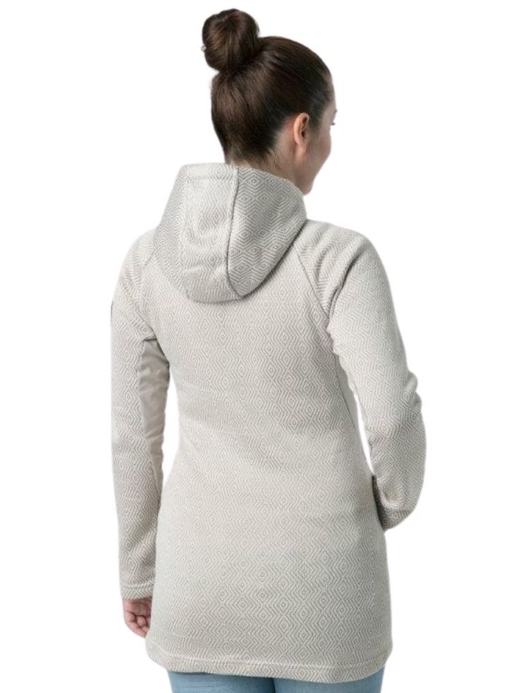Dámská prodloužená mikina Loap Gaelin vel. S-XL béžová