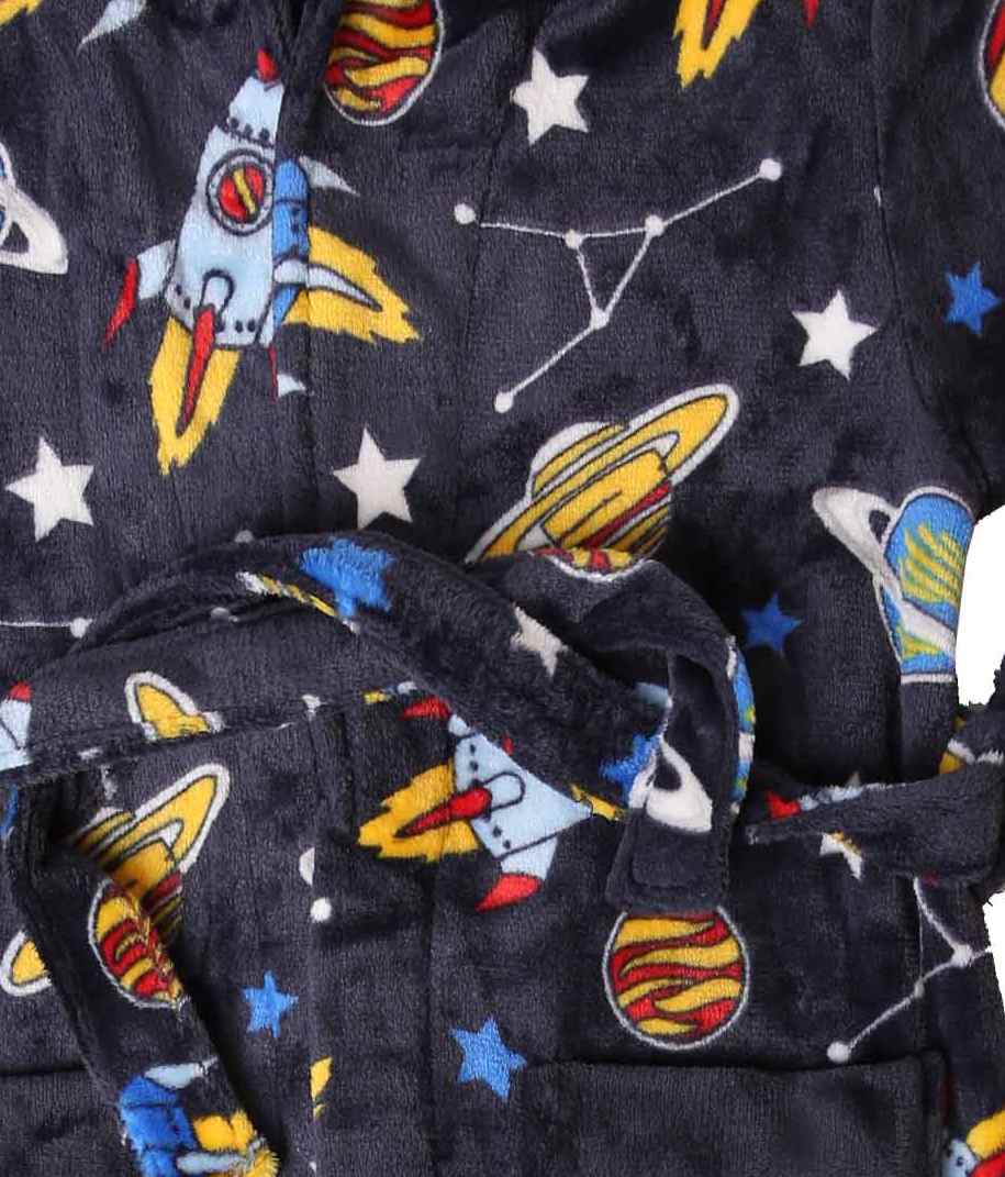 Chlapecký župan Wolf Z2193 černý vesmír