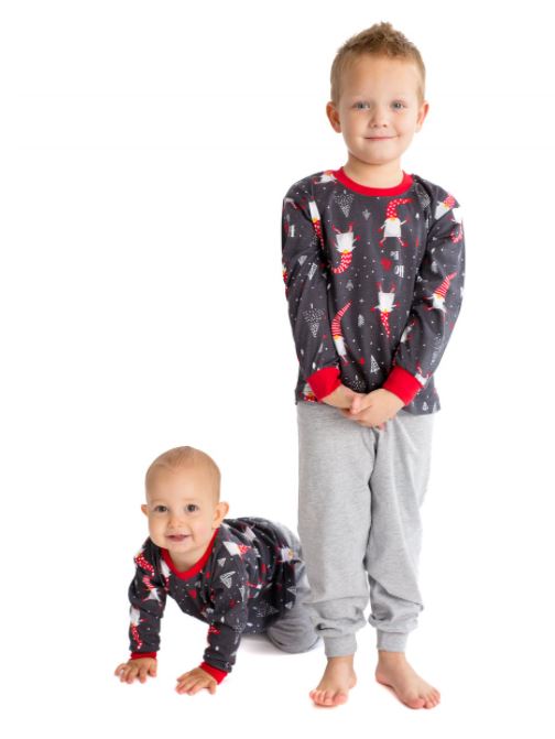 Chlapecké pyžamo Betty Mode vánoční skřítek