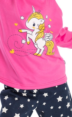 Dívčí pyžamo Betty Mode vel. 92 jednorožec