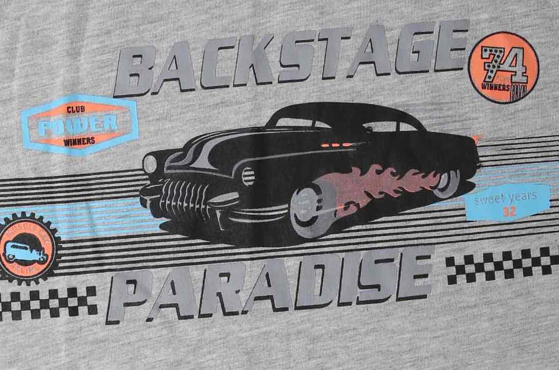 Chlapecké tričko Wolf S2202A vel. 116,140,146 šedé