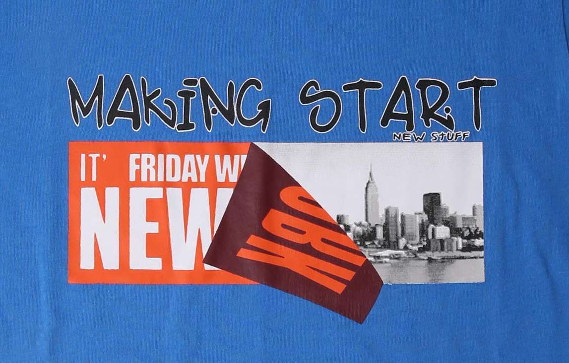 Chlapecké tričko Wolf S2203A modré