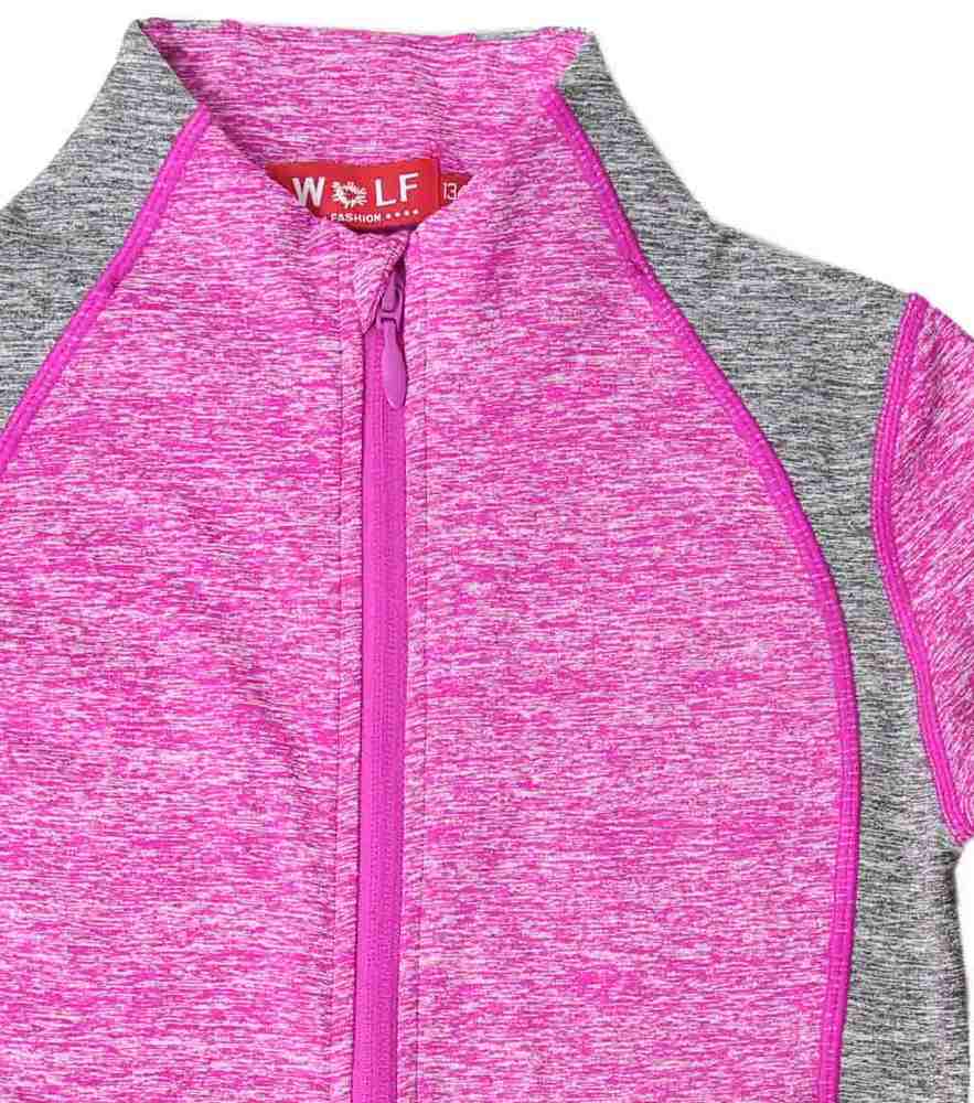 Dívčí mikina Wolf M2242 fialová