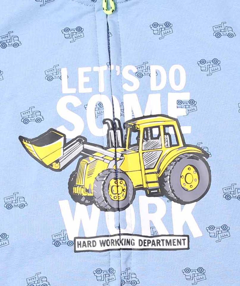 Chlapecká mikina Wolf M2253 světle modrá