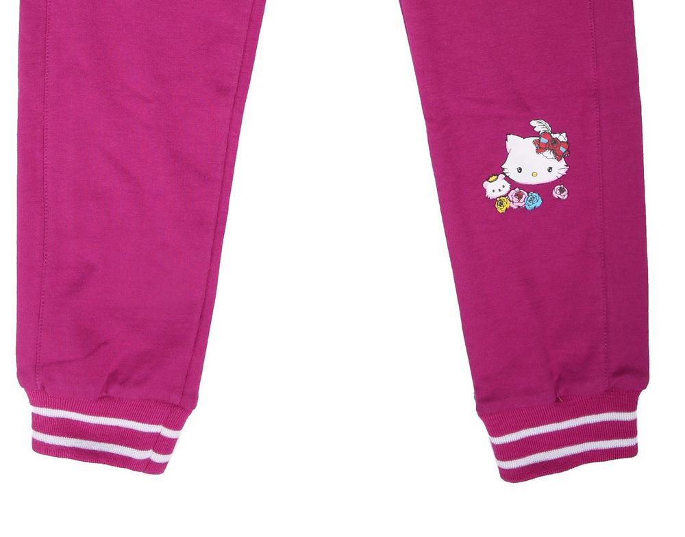 Dívčí tepláky Wolf  T2281 tmavě růžové