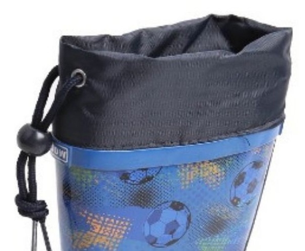 Chlapecke holínky Wolf Y2202A vel. 34 modré fotbal