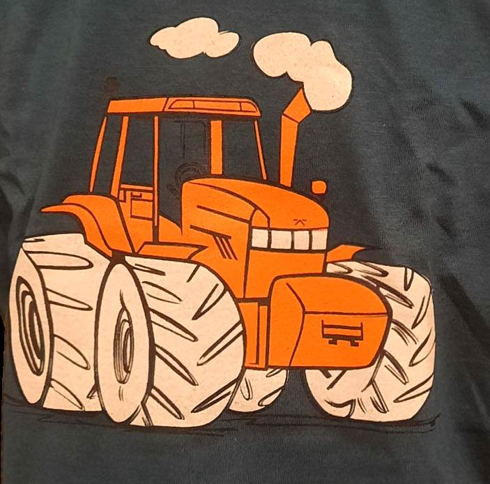 Chlapecké pyžamo Betty Mode vel. 104,122,128 tmavě modré traktor