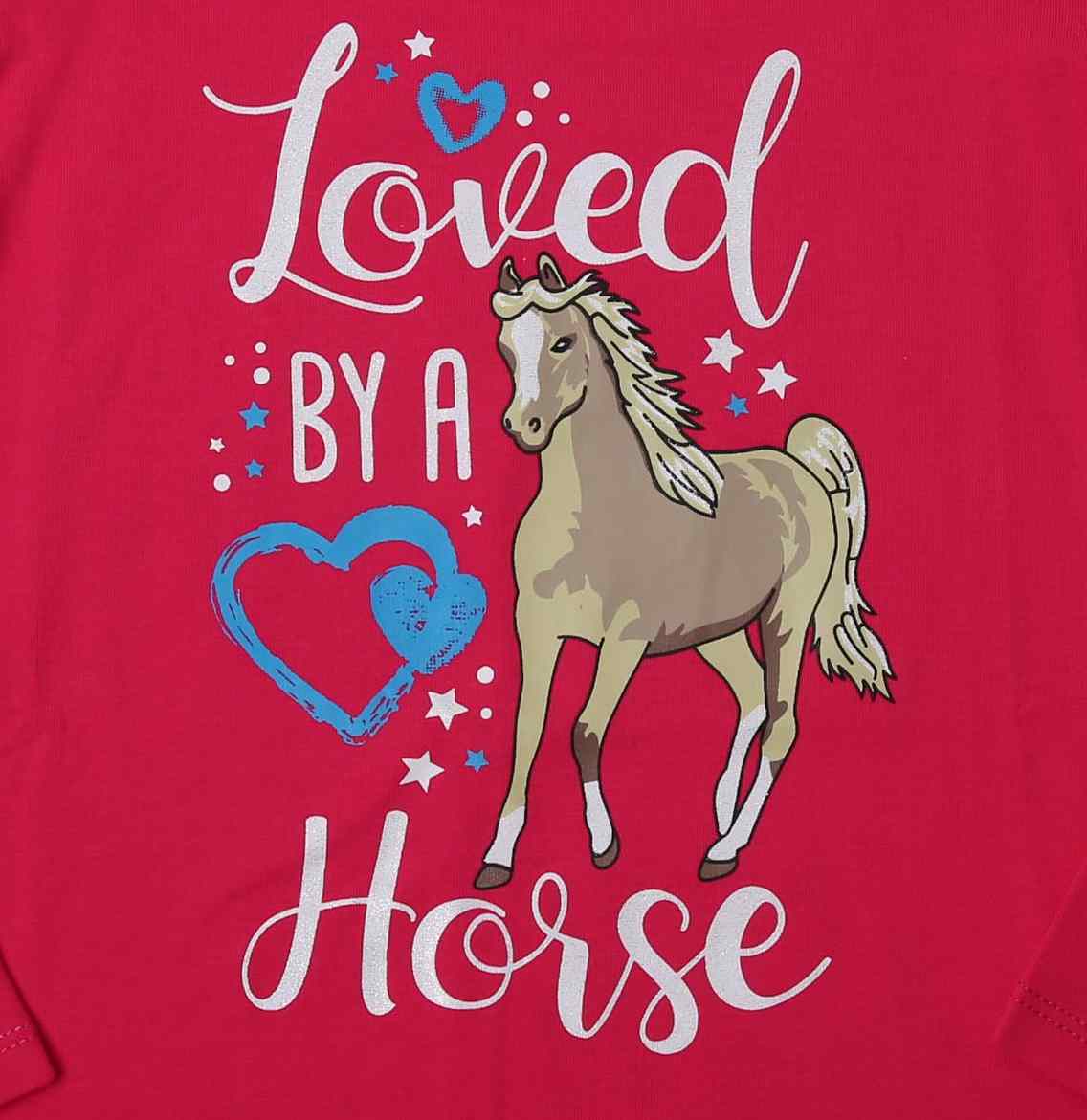 Dívčí triko Wolf S2242B tmavě růžové