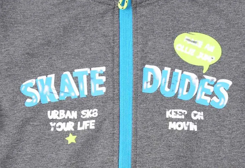 Chlapecká mikina Wolf M2257 šedá