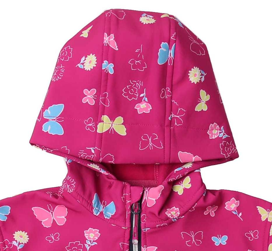 Dívčí softshellová bunda Wolf B2266 růžová