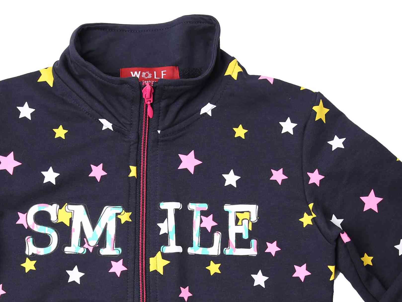 Dívčí mikina Wolf M2255 vel. 98 tmavě modrá