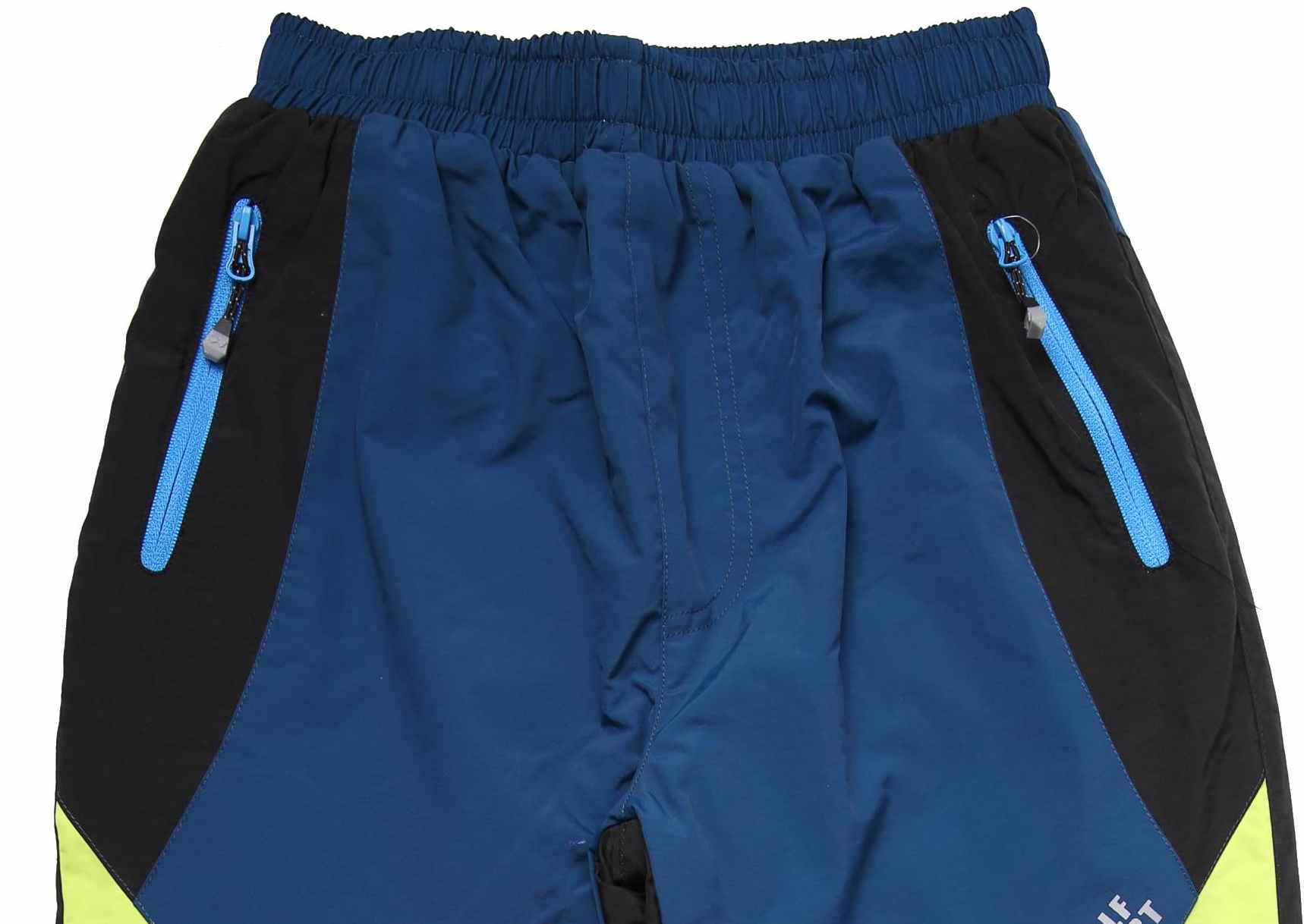 Dětské vyfleecované šusťáky Wolf B2272 vel. 98 petrolejové