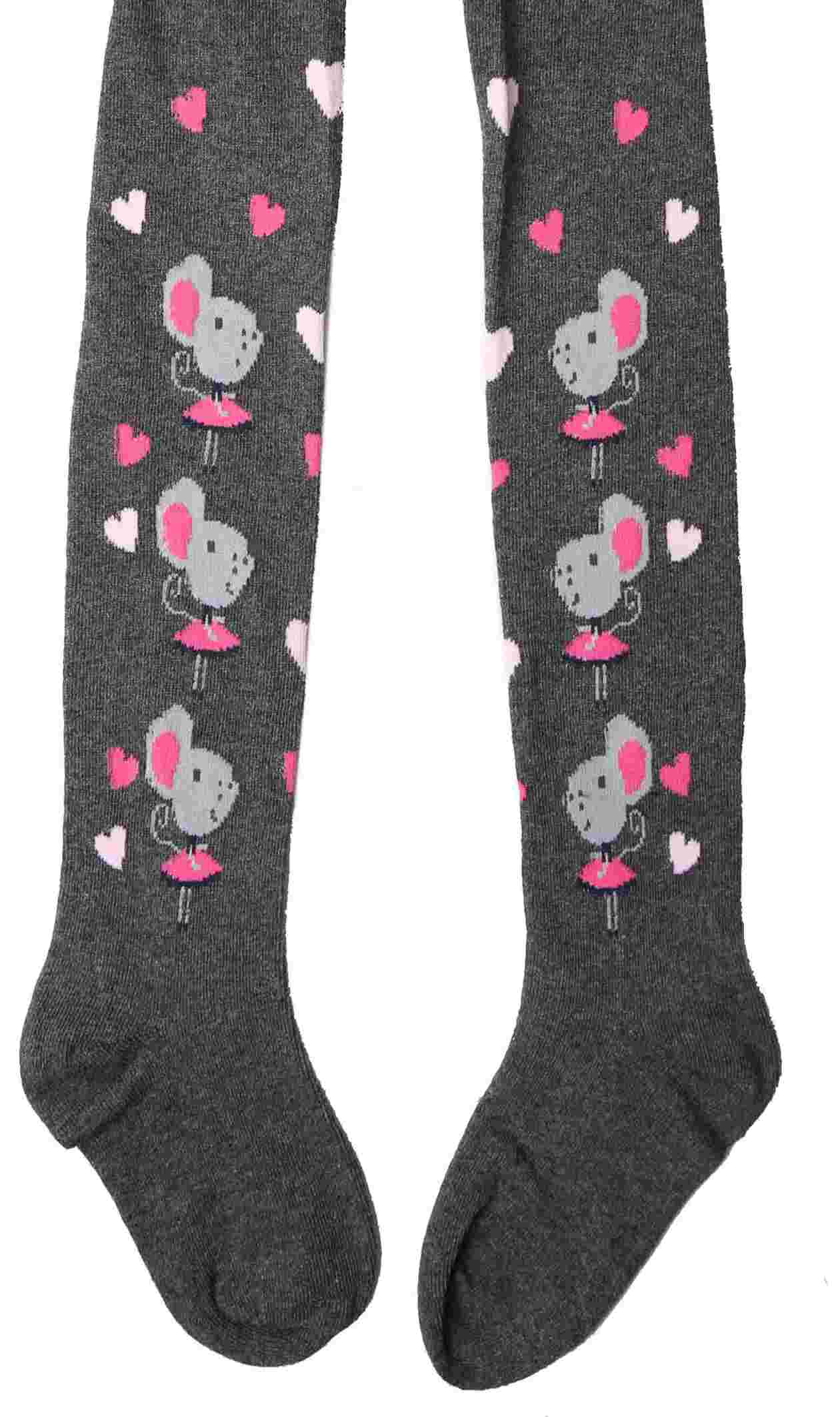 Dívčí punčocháče Wolf P2211 šedé