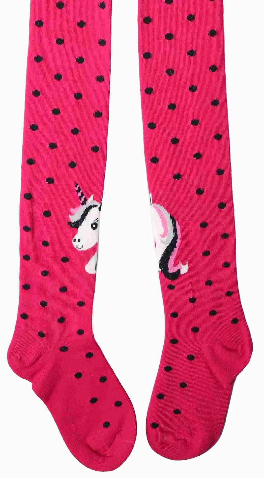 Dívčí punčocháče Wolf P2211 tmavě růžové