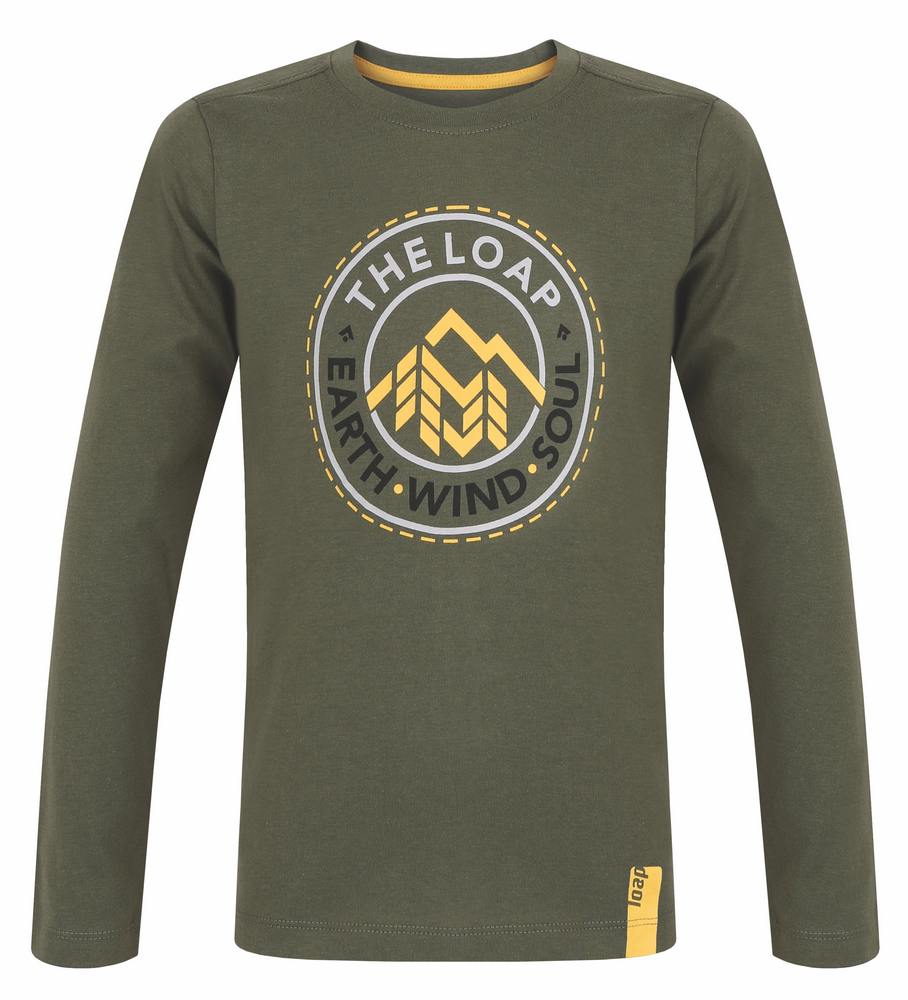 Chlapecké triko Loap Bilong khaki
