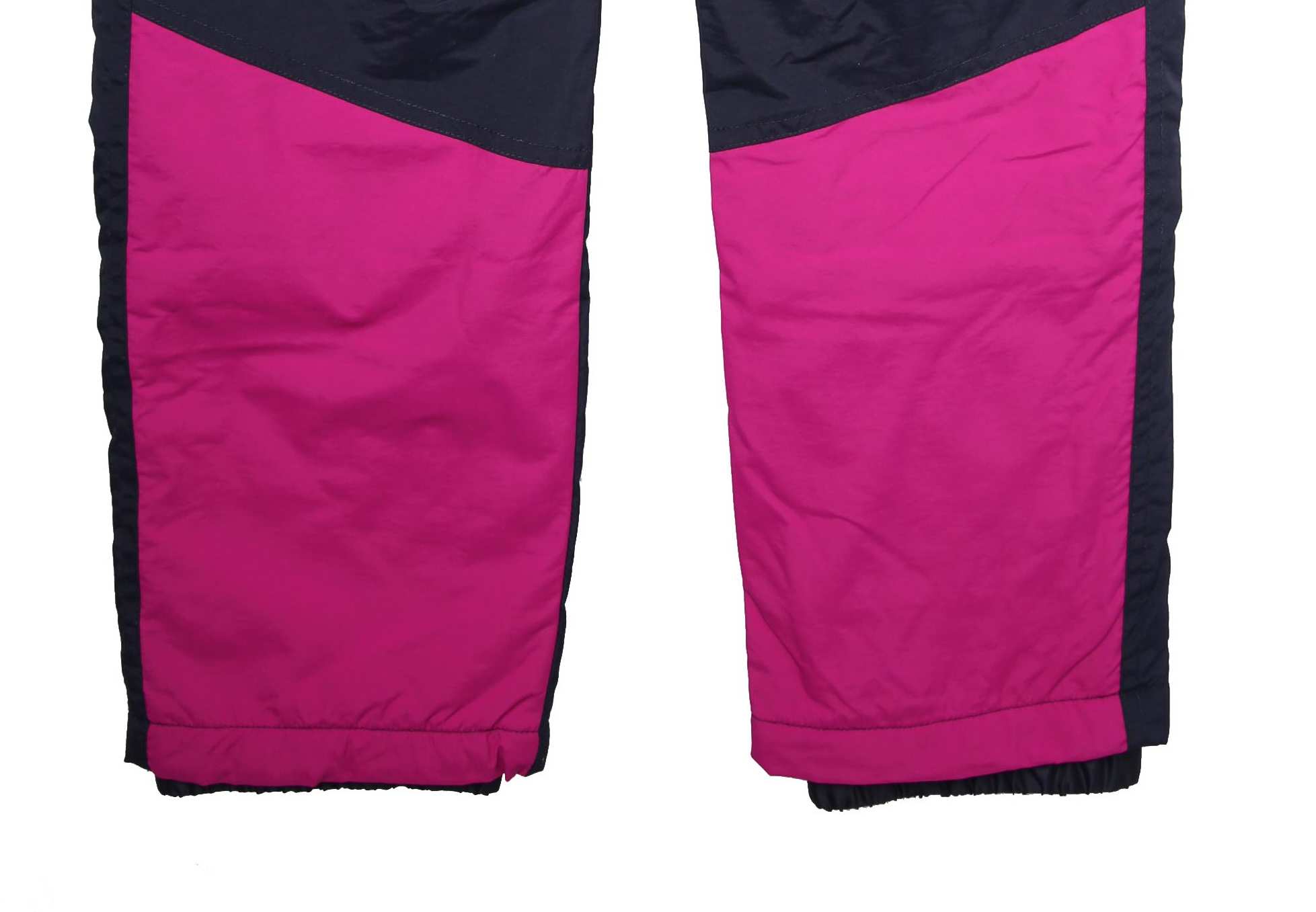 Dívčí vyfleecované šusťáky Wolf B2273 tmavě modré s růžovou