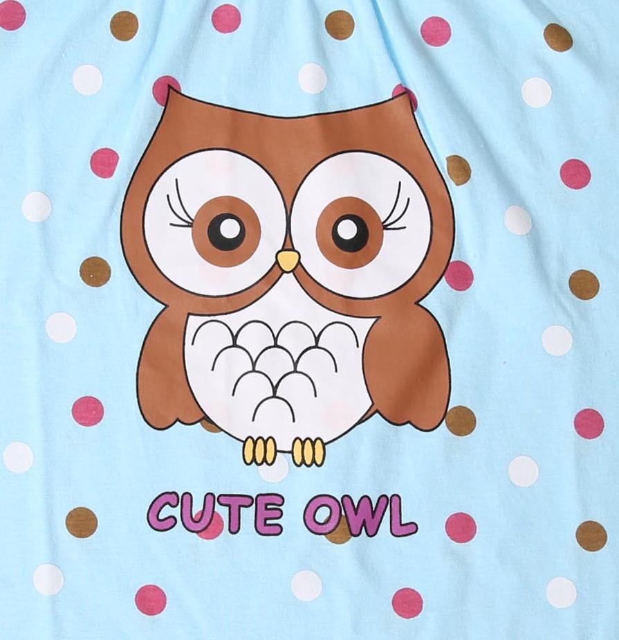 Dívčí noční košile Wolf S2281 vel. 110 světle modrá