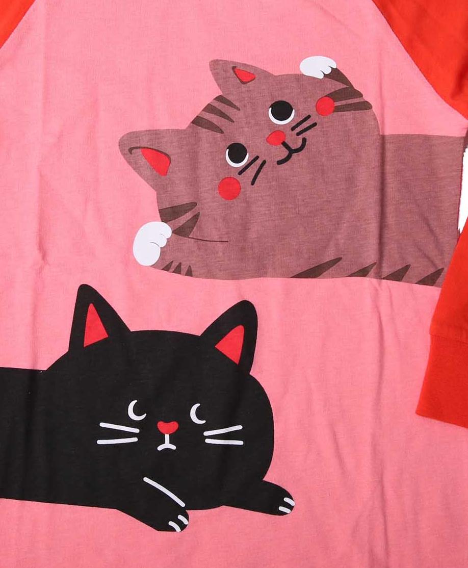 Dívčí pyžamo Wolf S2252B oranžové