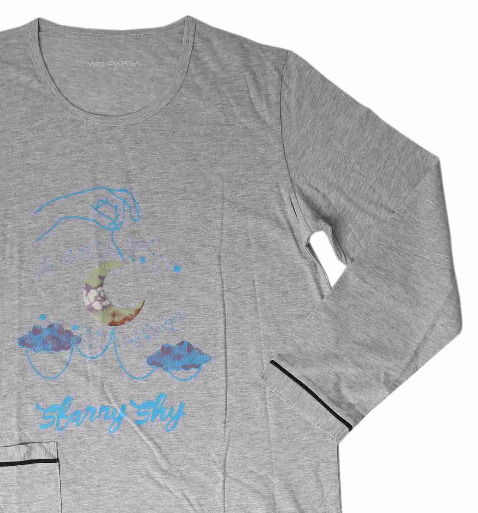 Dámská noční košile Wolf D2241 vel. M-XXXL šedá