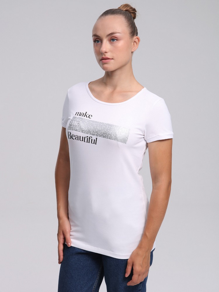 Dámské tričko Loap Abilla vel. S-XL bílé