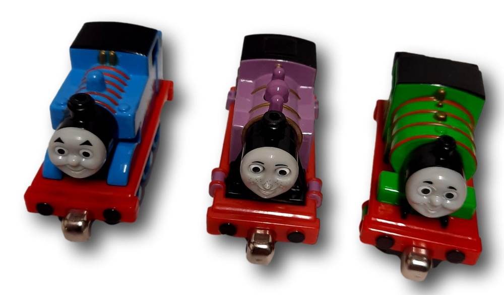 Fisher-Price Sada 3 mašinek Thomas & Friends - magnetické
