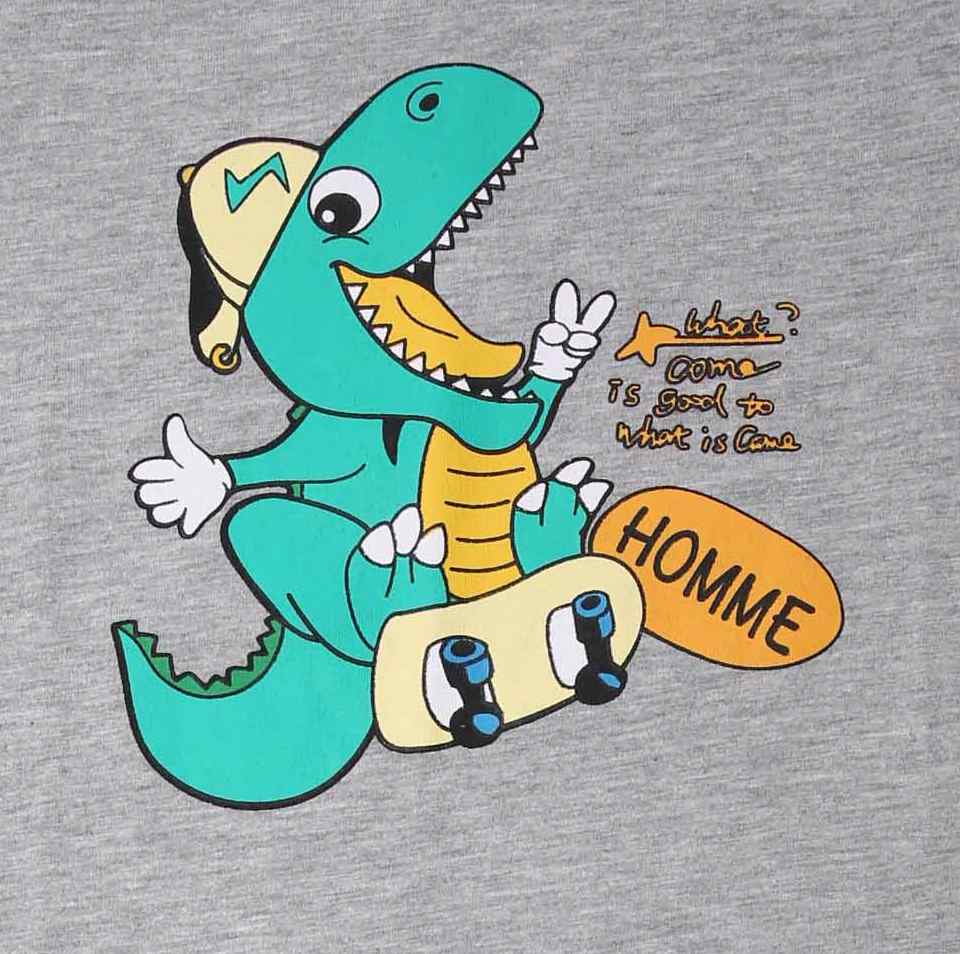 Chlapecké letní pyžamo Wolf S2363 šedé s modrou