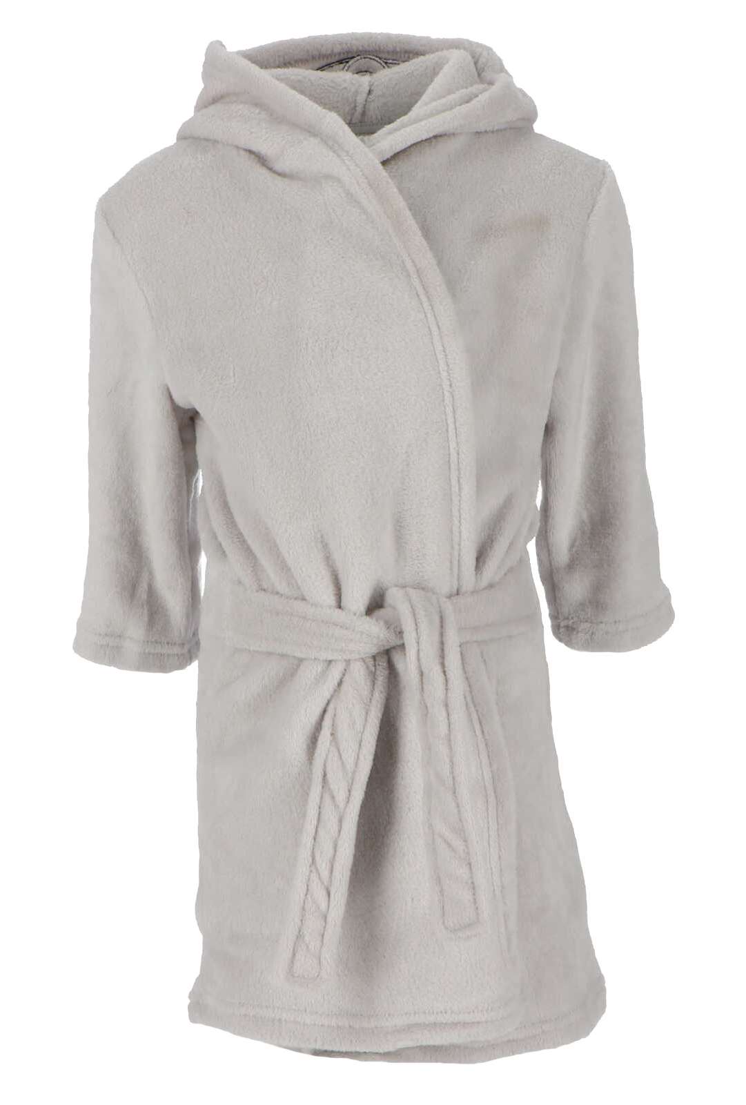 Dětský župan Bambi šedý 3/4 rukáv