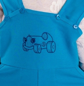 Chlapecké laclové tepláky Betty mode tyrkysové