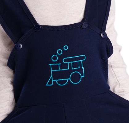 Chlapecké laclové tepláky Betty mode tmavě modré