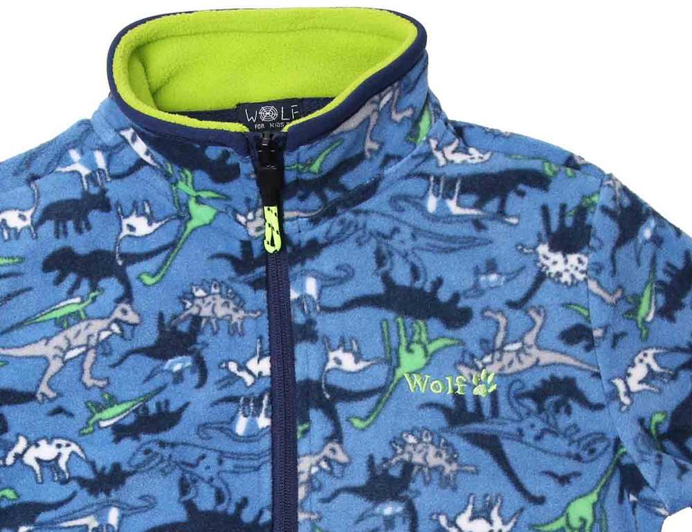 Chlapecká fleecová mikina Wolf B2344 vel. 98 modrá