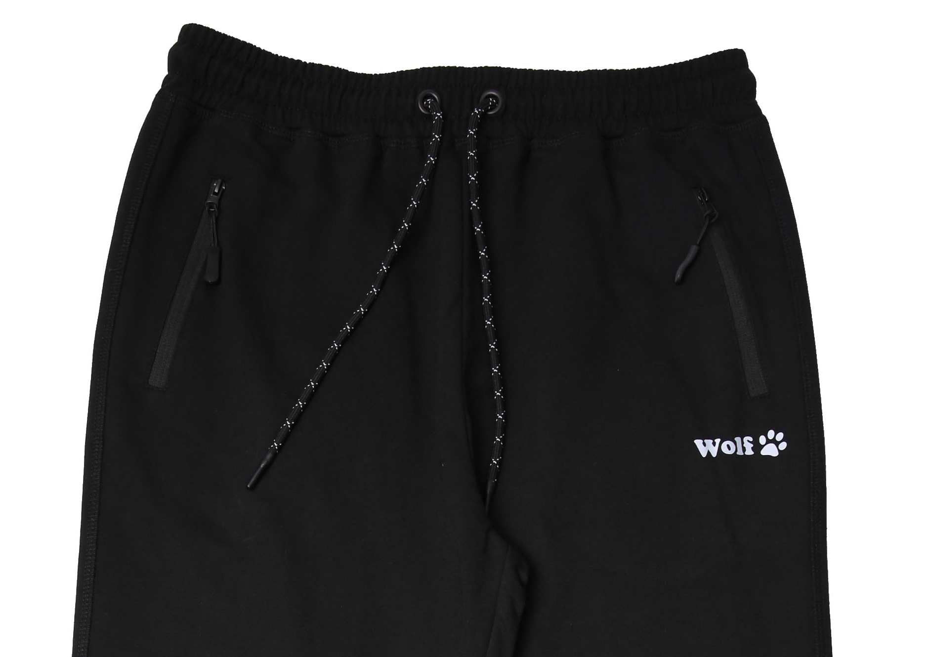 Sportovní chlapecké tepláky Wolf T2376D vel. 164-176 černé