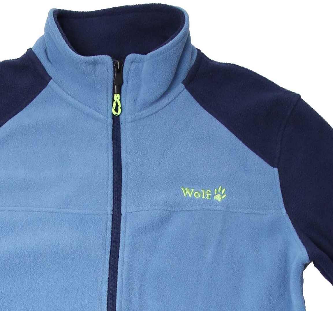 Chlapecká fleecová mikina Wolf B2345 vel. 134-164 sv. modrá