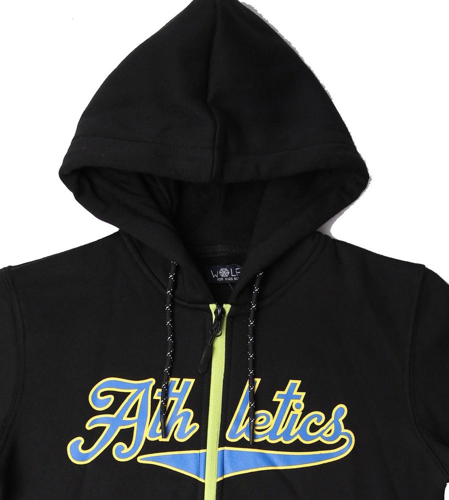 Chlapecká mikina Wolf M2366 vel. 134-164 černá