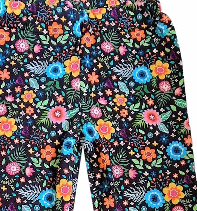 Dívčí legíny Betty mode kytky