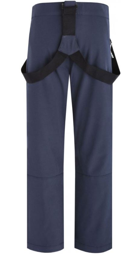 Dětské lyžařské softshellové kalhoty Loap Lovelo tmavě šedé