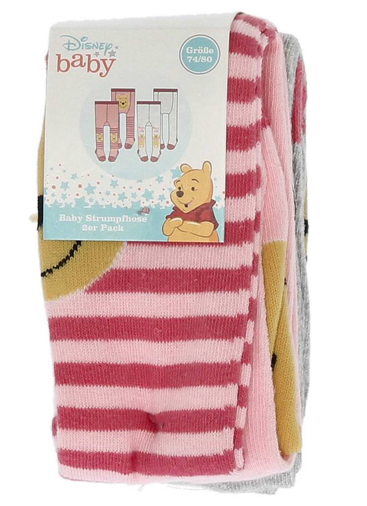 Dívčí punčocháče medvídek Pú dvojbalení