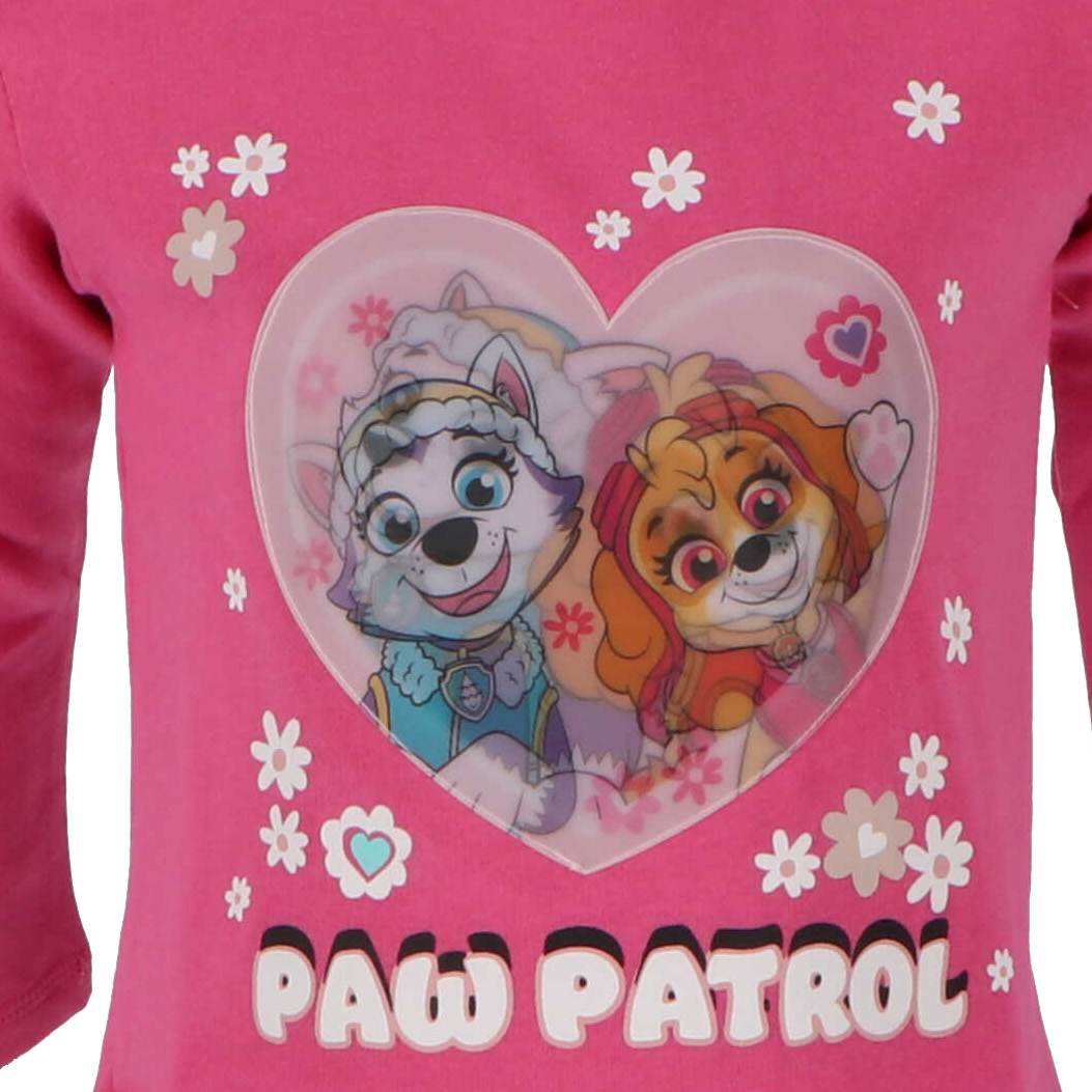 Dívčí mikina Paw patrol s měnicím obrázkem vel. 98/104 růžová