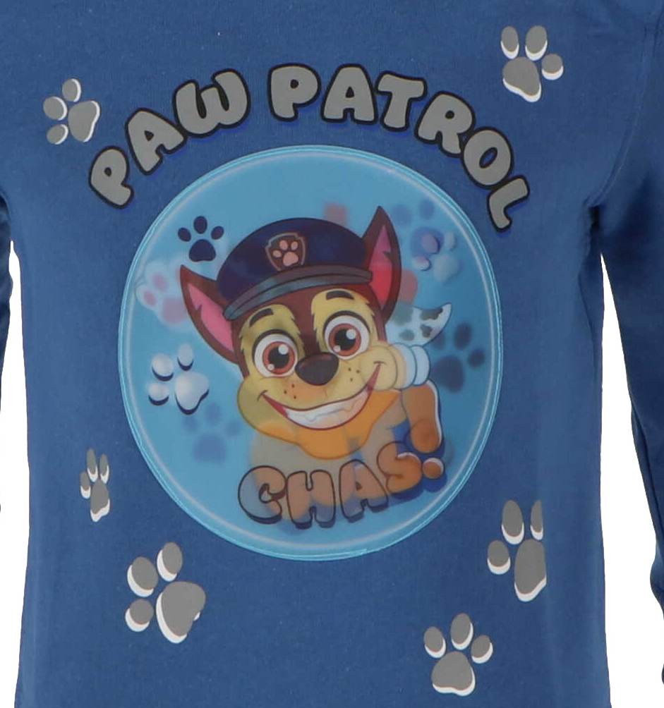 Chlapecká mikina Paw patrol s měnicím obrázkem modrá