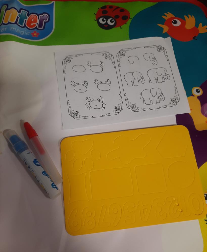 Vodní tabulka + tužka na vodu