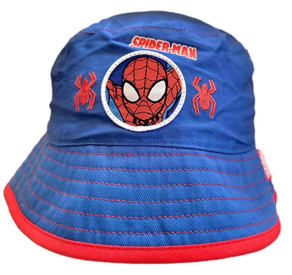 Letní klobouček Spiderman 1-2 roky obvod hlavy 47-50 cm - VÝPRODEJ