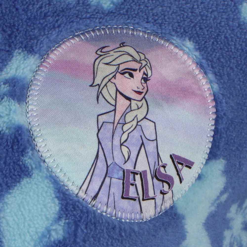 Fleecová dívčí mikina Frozen vel. 98/104 modrá