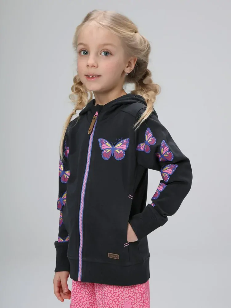 Dívčí mikina Loap Dona modrošedá