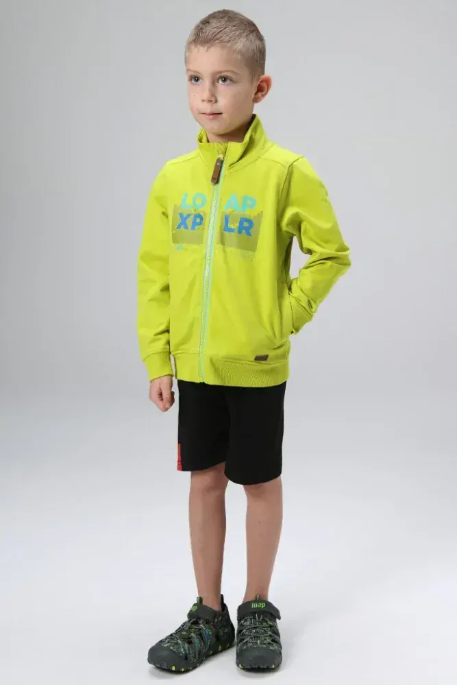 Chlapecká mikina Loap Dorot hrášková