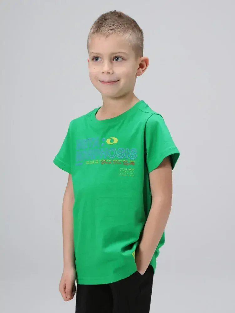 Chlapecké tričko Loap Boom vel. 110/116-158/164 zelené