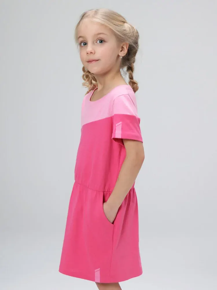 Dívčí šaty Loap Besmora růžové