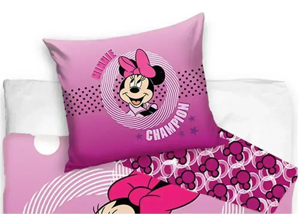 Povlečení Minnie na bruslích 140x200/70x90 cm