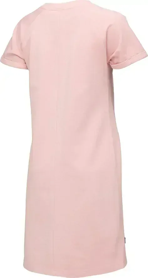 Dámské šaty Loap Denda z teplákoviny růžové