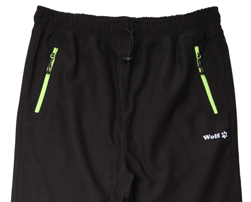 Chlapecké manšestrové kalhoty Wolf T2451 vel. 158 černé