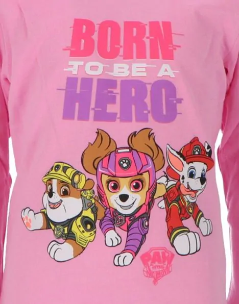 Dívčí mikina Paw patrol růžová